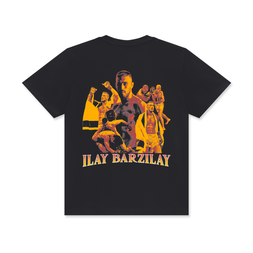 (Shipping to USA) Ilay Barzilay Classic Crew Neck Cotton T-Shirt